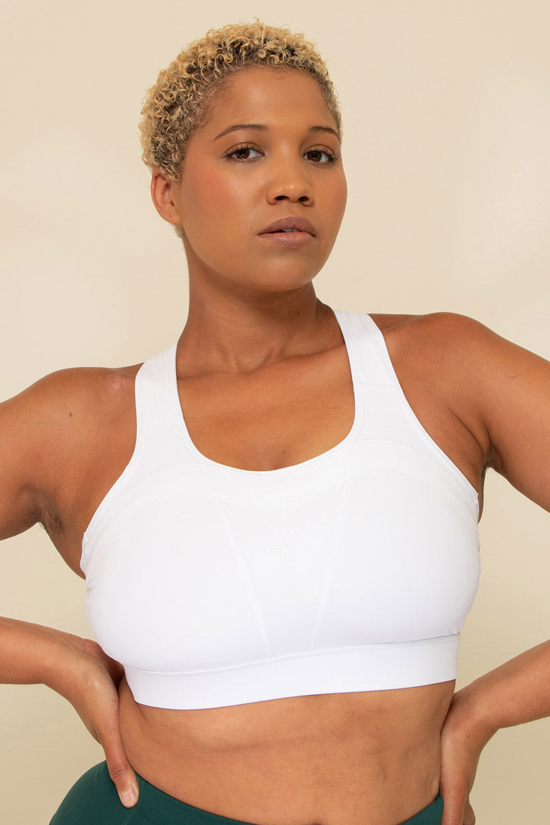 Maaree empower sports bra white