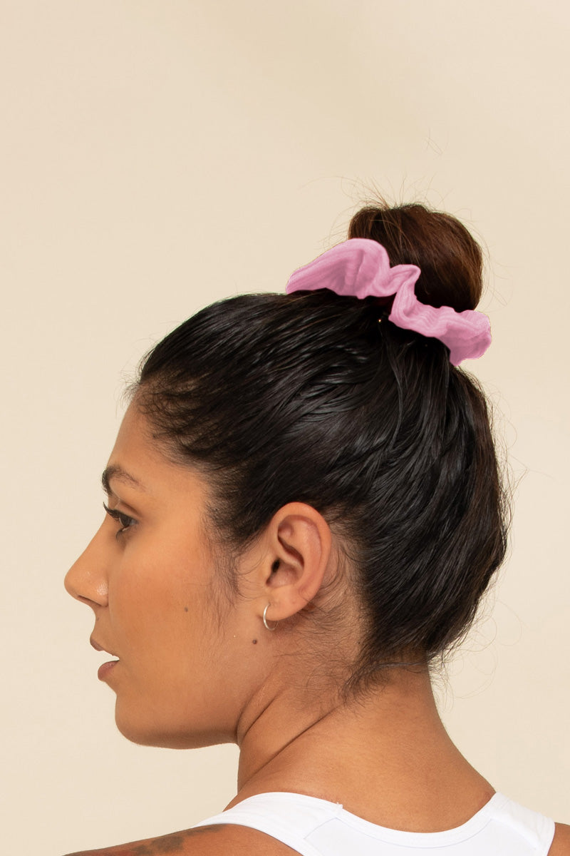 Pink Maaree secret pocket scrunchie