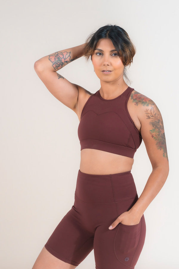Uplift Crew Neck Sports Bra