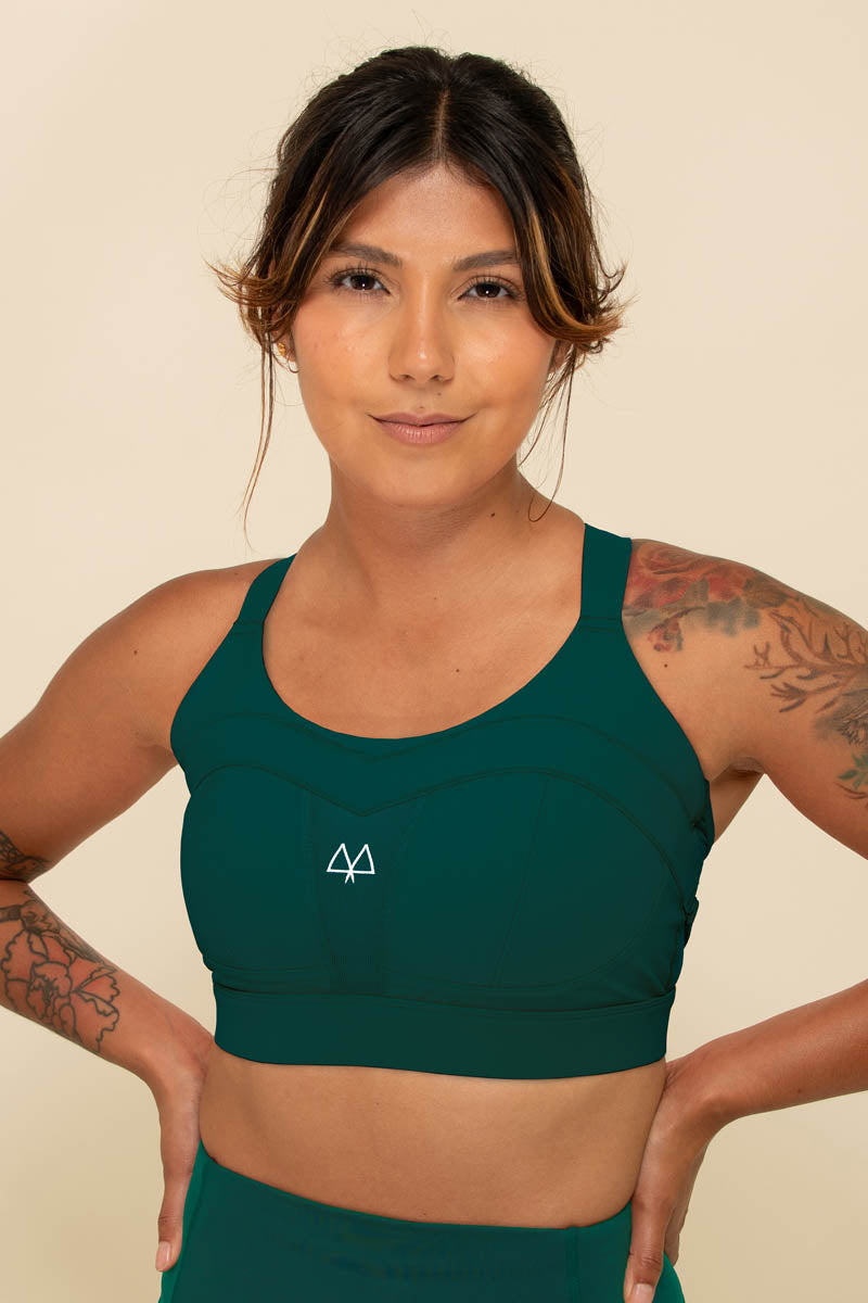 Solidarity Sujetador deportivo de alto impacto Negro
